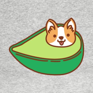 Avocado Corgi T-Shirt